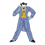 Camiseta de Dibujo animado del Joker