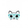 Termo de Gato con gafas