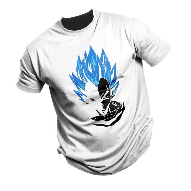 Labor Festival Rechazar Camiseta de Vegeta personalizada 100% algodón de máxima calidad ☎️  SubliStamp Para Hombre Colores Comuvarte Blanco Talla S