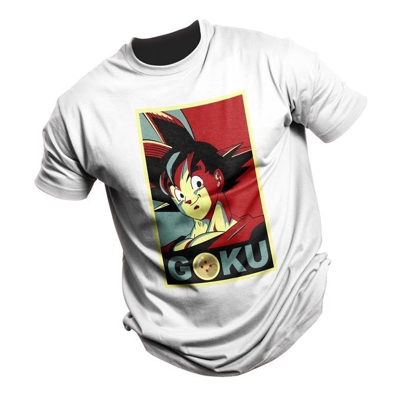 Camiseta de Goku con esferas del Dragón personalizada 100% algodón de  máxima calidad Para Hombre Colores Comuvarte Blanco Talla S